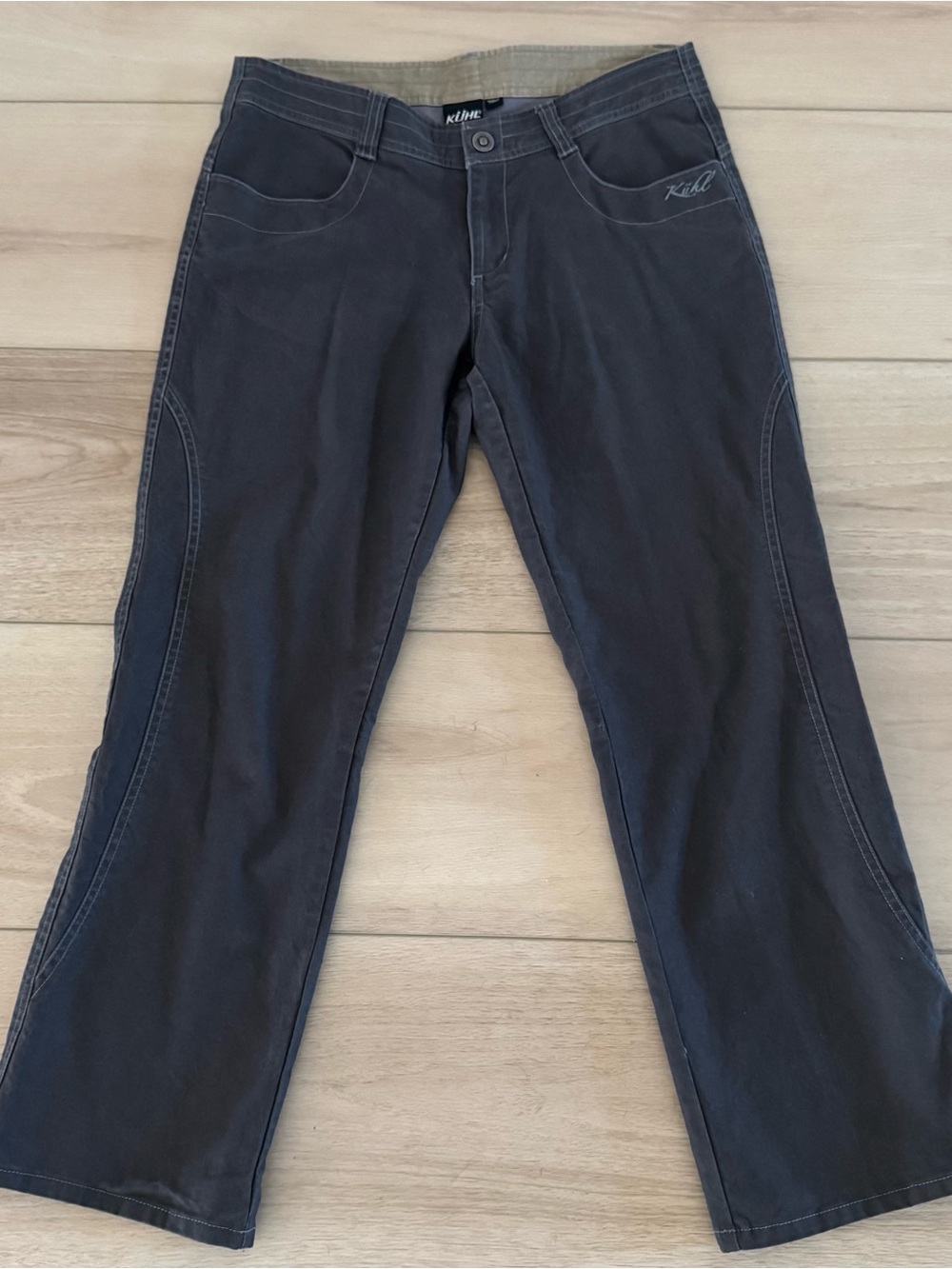 Kuhl Womens Gray Outdoor Hiking Pants Size 6 Regular